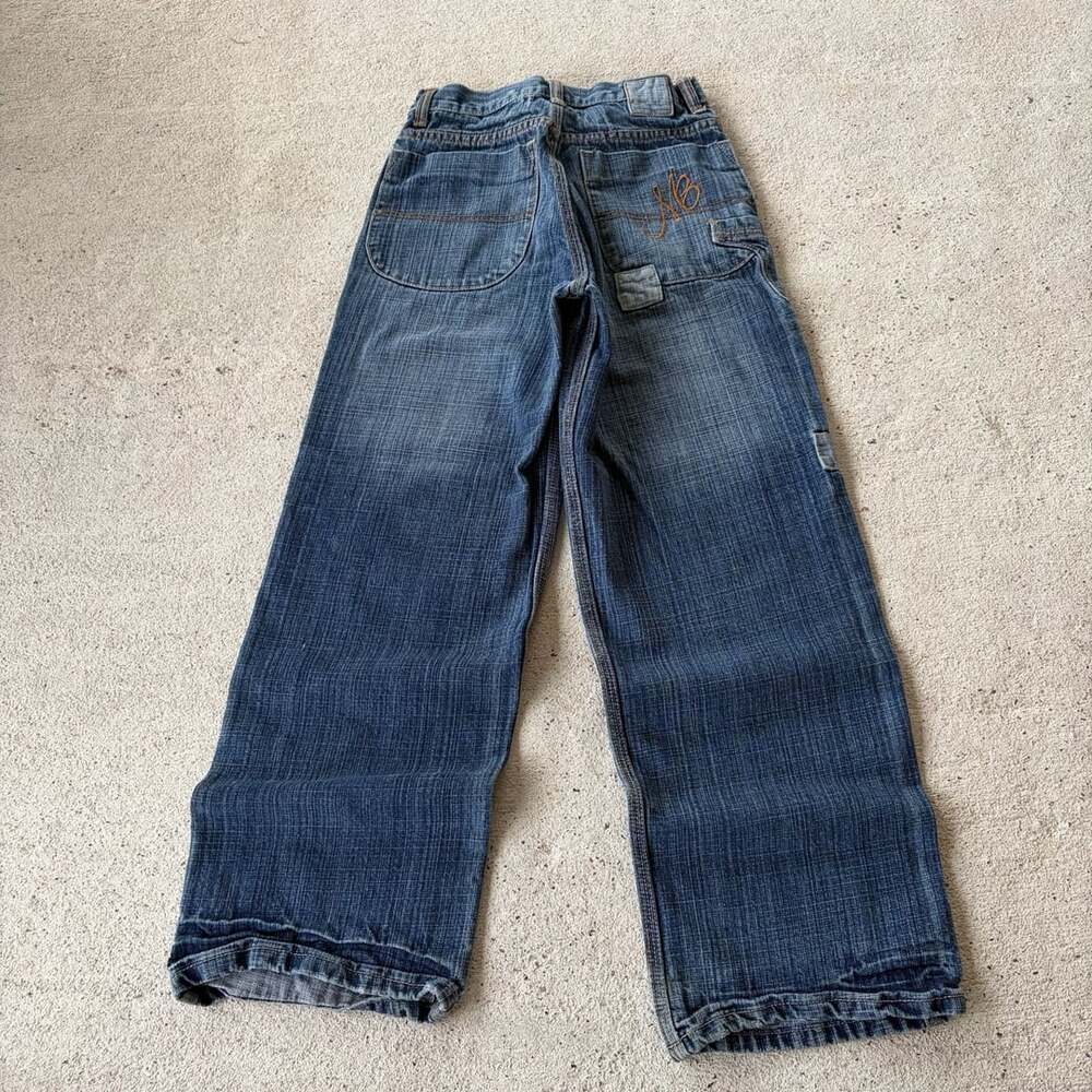 Makaveli Vintage Y2K Baggy Carpenter Denim Jeans Size W25